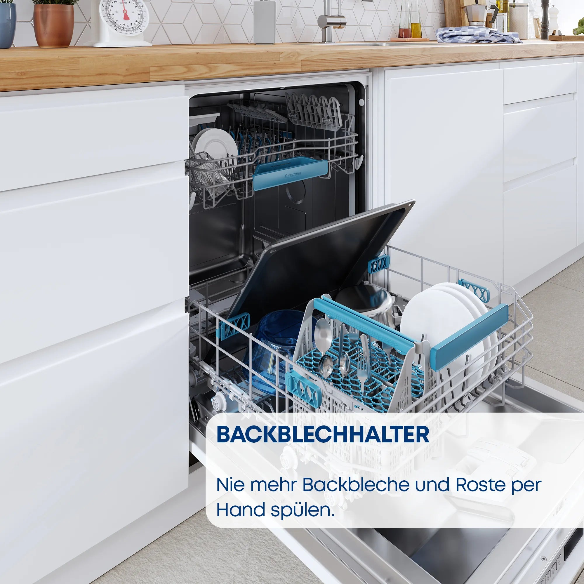 CONSTRUCTA CG6VX02EBE Vollintegrierter 60 cm Geschirrspüler sehr leise effizient