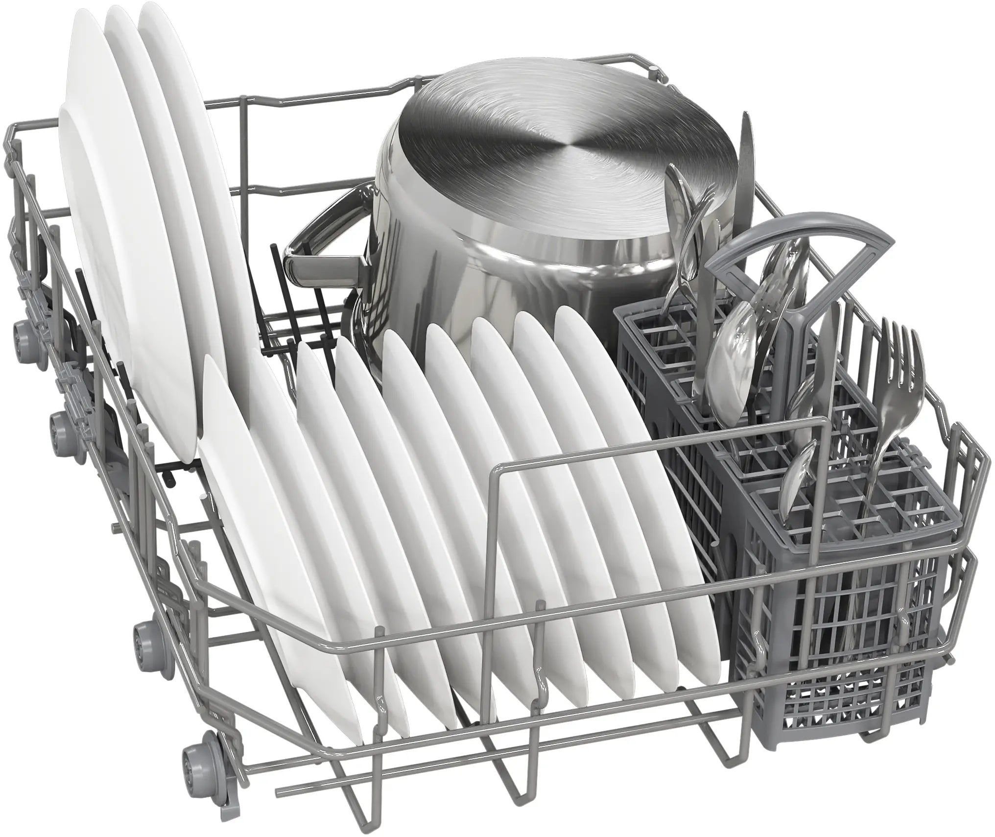 CONSTRUCTA CP6IS01HKE Teilintegrierter Geschirrspüler 45cm 10 Maßgedecke VarioKorbsystem