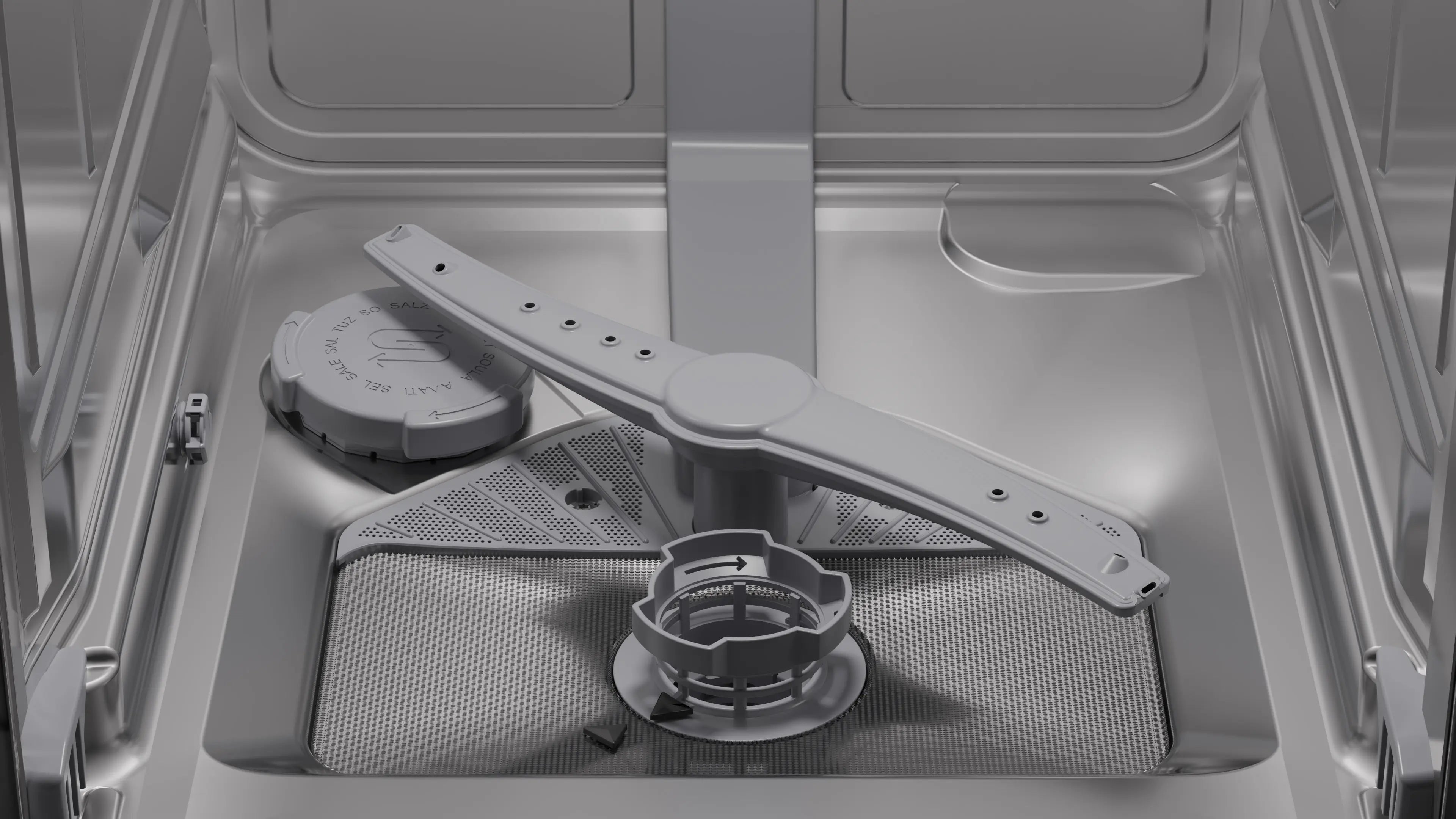 CONSTRUCTA CP6IS01HKE Teilintegrierter Geschirrspüler 45cm 10 Maßgedecke VarioKorbsystem