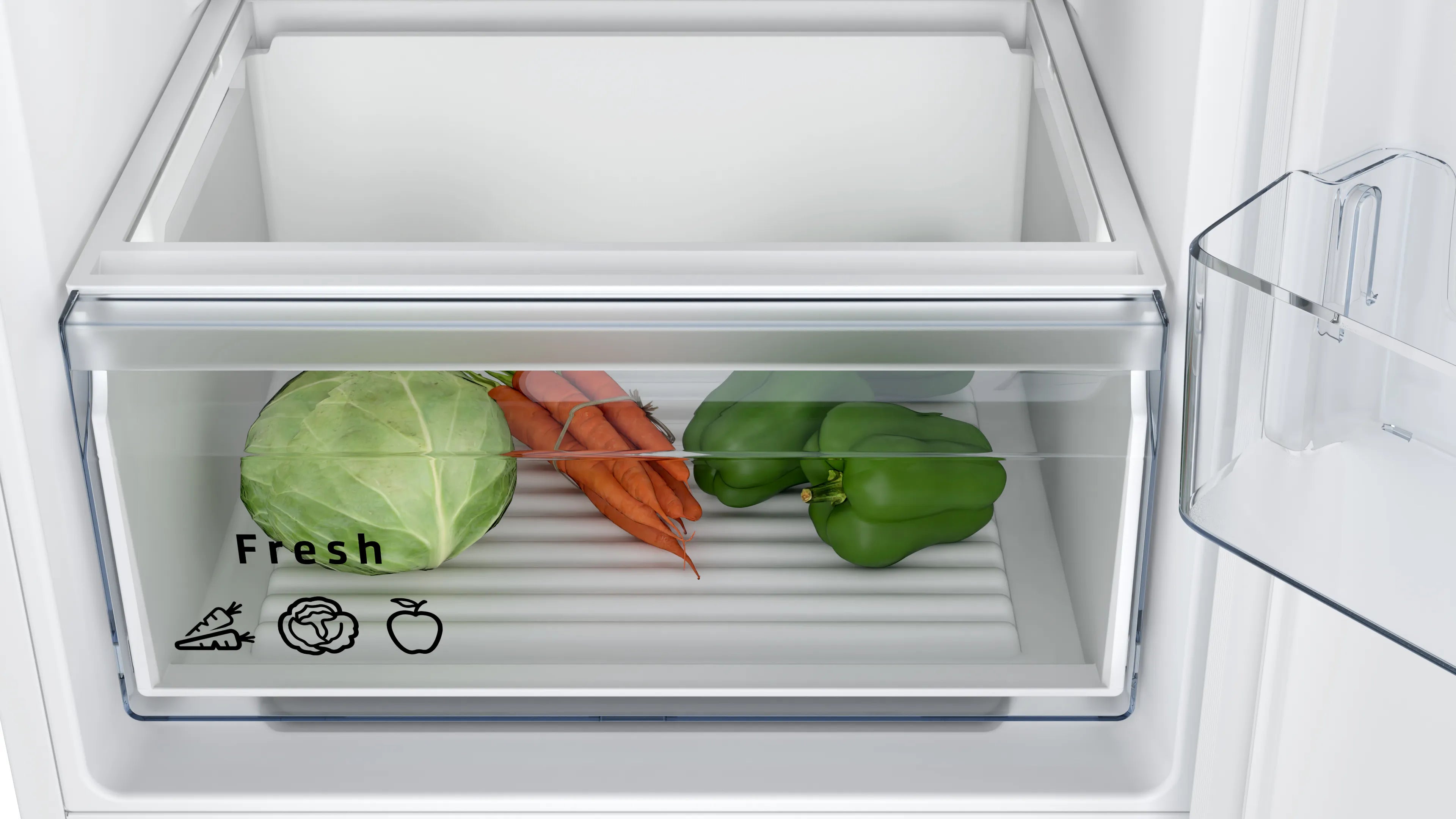 CONSTRUCTA CK587VSE0 Einbau-Kühl-Gefrier-Kombination 177 cm LED Touch Display