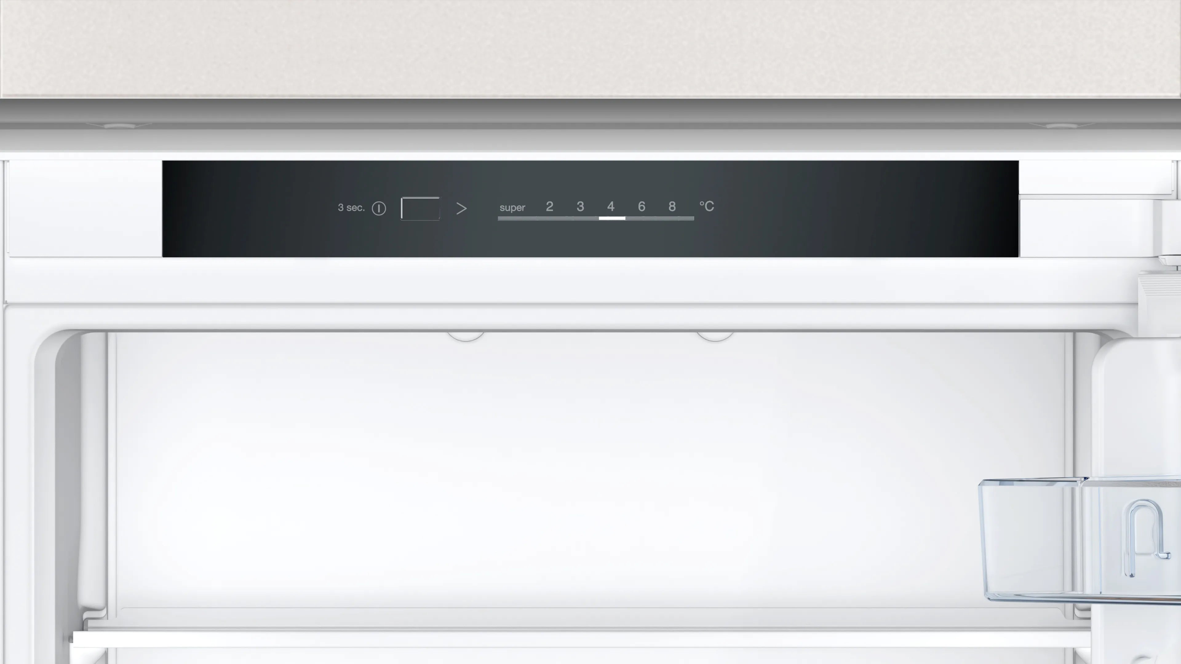 CONSTRUCTA CK587VSE0 Einbau-Kühl-Gefrier-Kombination 177 cm LED Touch Display