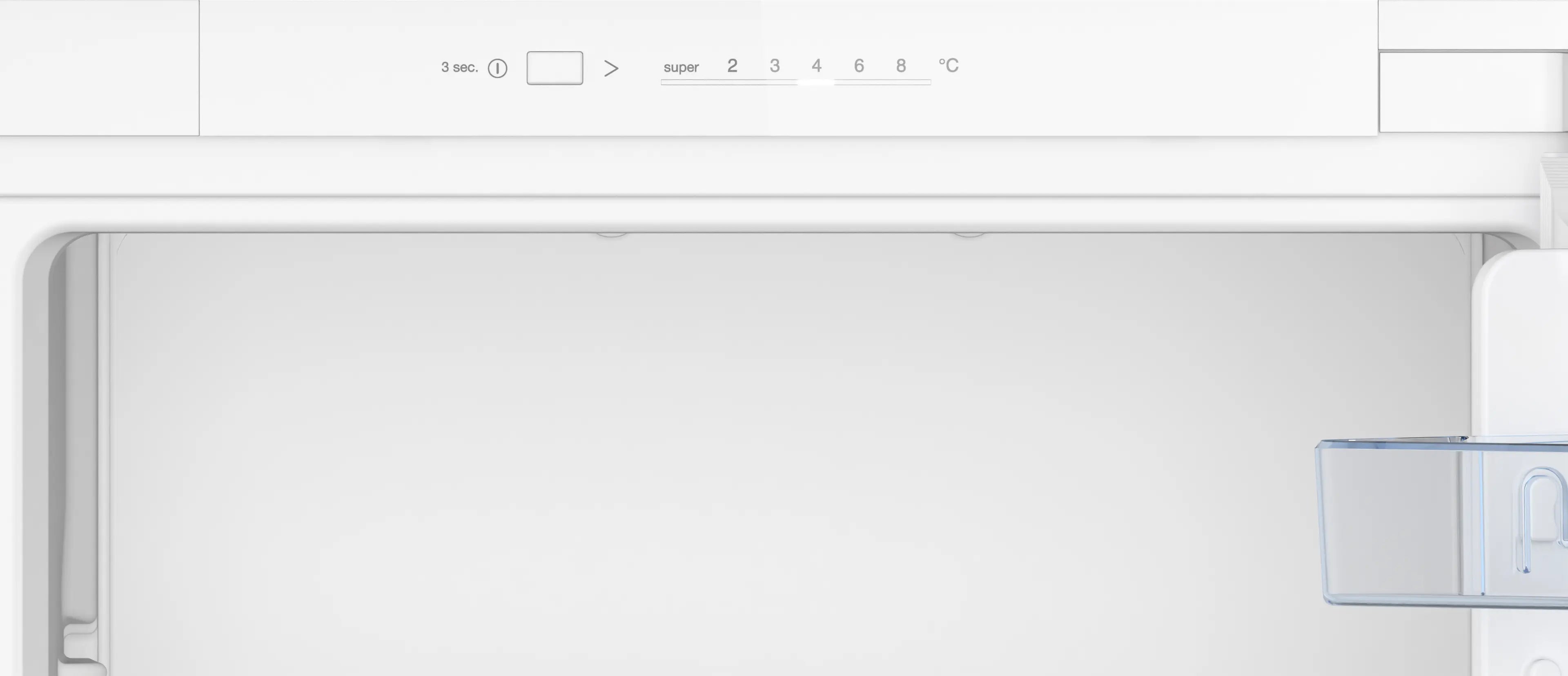 CONSTRUCTA CK121NSE0 Einbau-Kühlschrank 87,4×54,1 cm LED-Touch EcoAirFlow Integrierbar