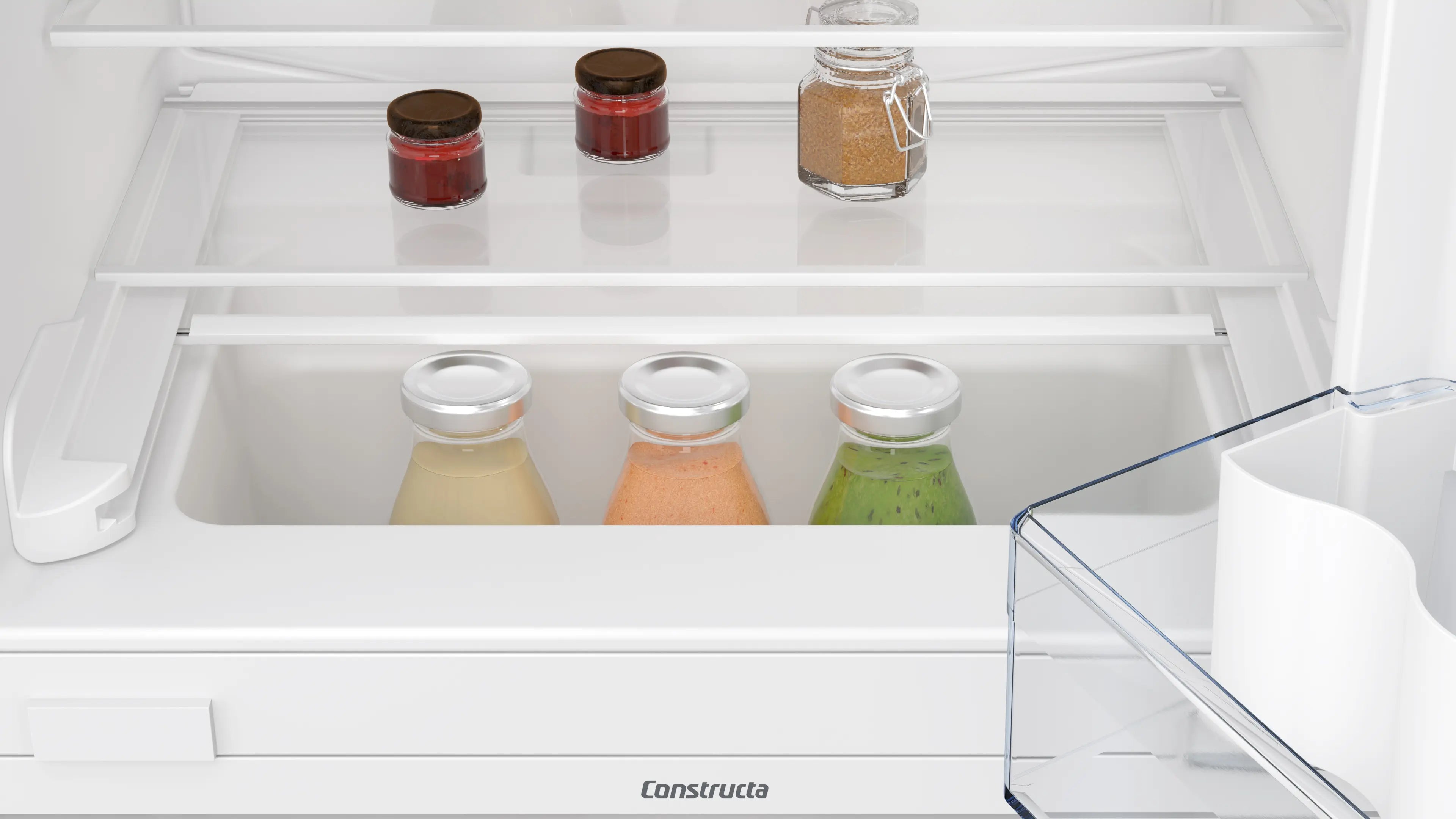 CONSTRUCTA CK202VFD0 Unterbau-Kühlschrank mit Gefrierfach 82 x 59.8 cm