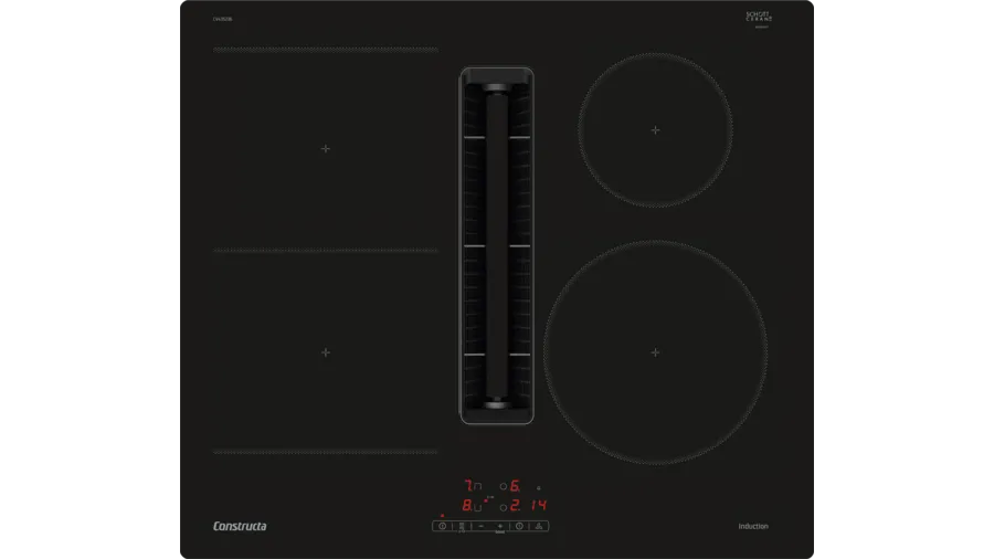 Constructa CV435236, Kochfeld mit integr. Dunstabzugshaube