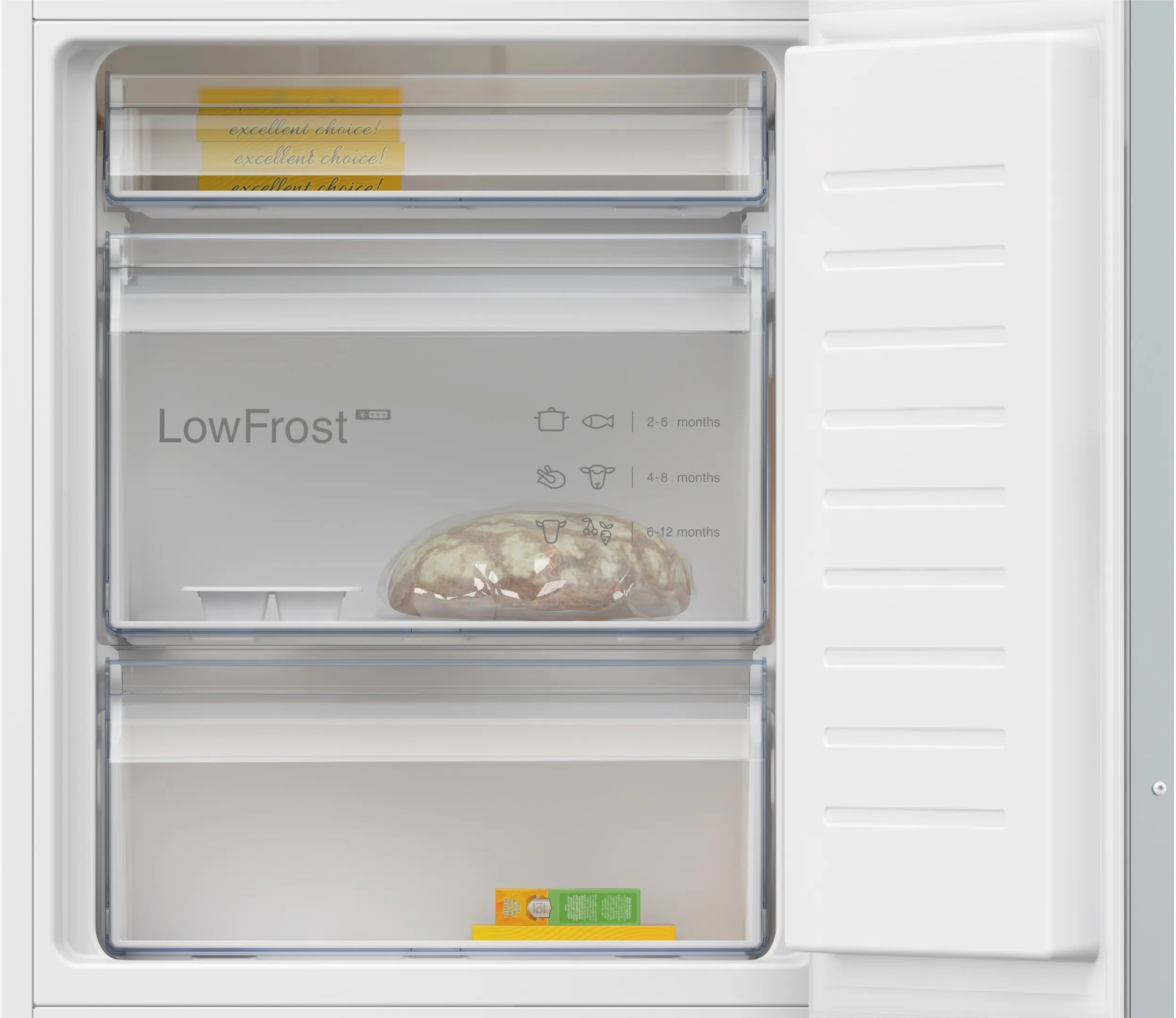 CONSTRUCTA CK586NSE0 Einbau Kühl-Gefrier Kombination NoFrost Gefrierfach unten E