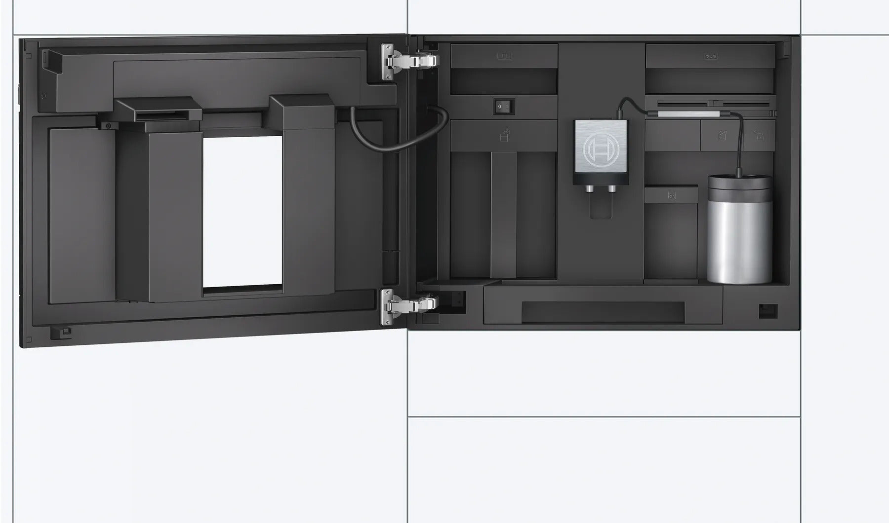 Bosch CTL636EB6 Espresso-/Kaffeevollautomat Schwarz