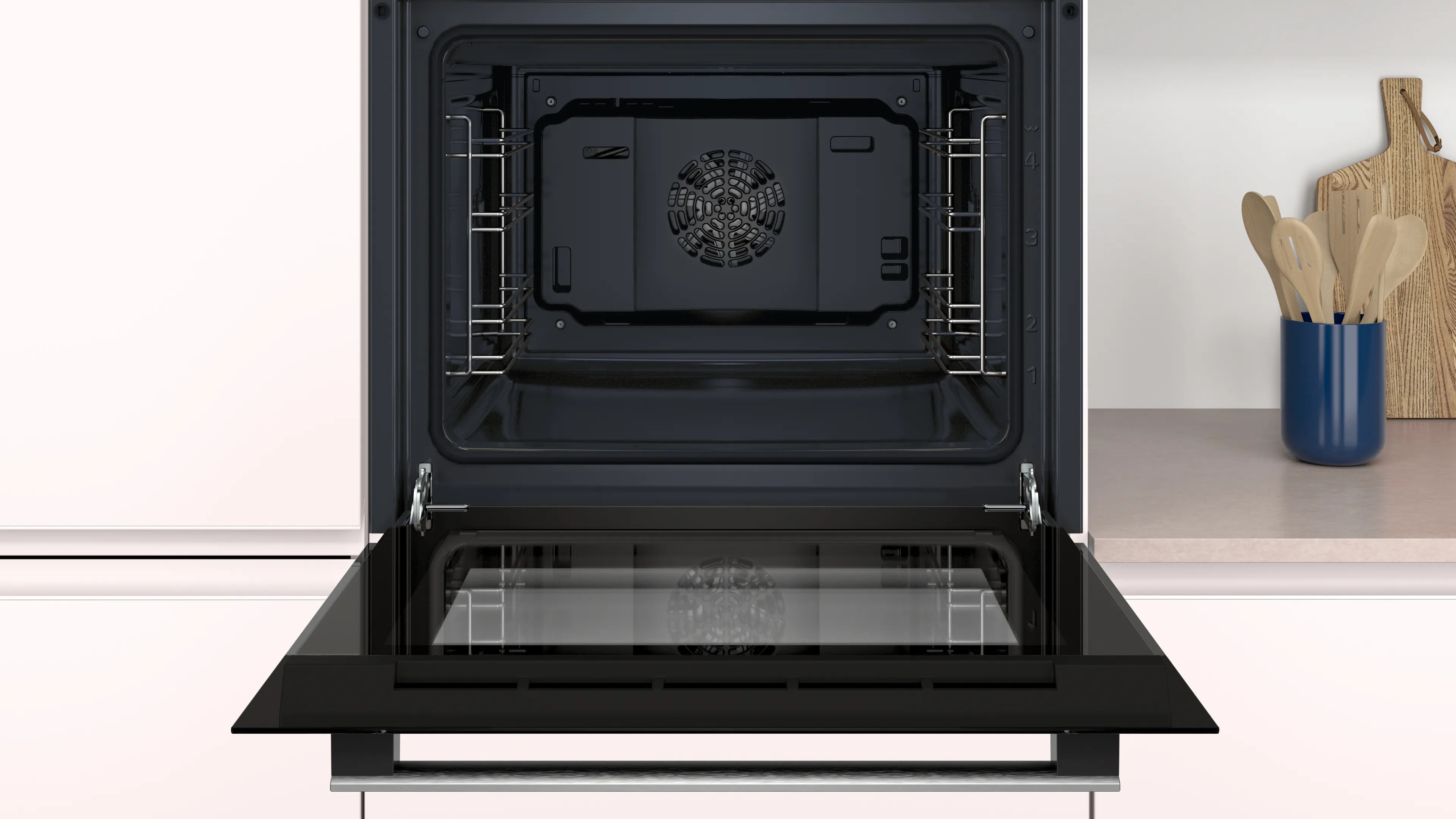 CONSTRUCTA CF2M60050 Einbau-Backofen 60x60 cm Edelstahl HomeConnect Schnellauf