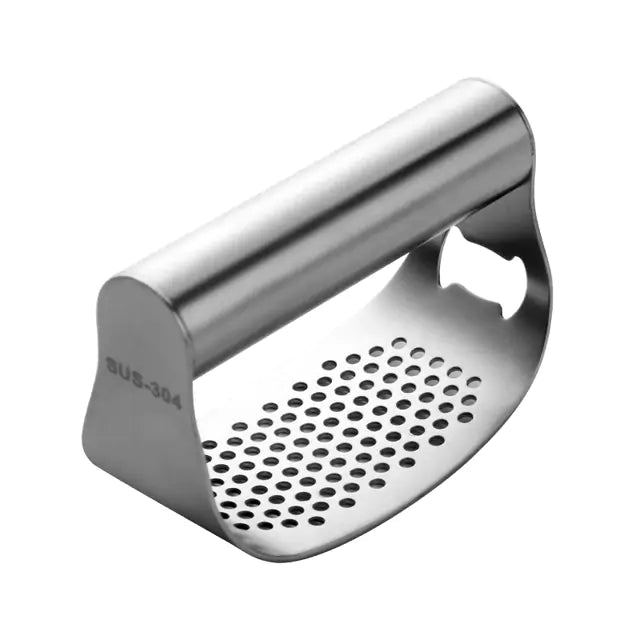 Knoblauchpresse aus Edelstahl