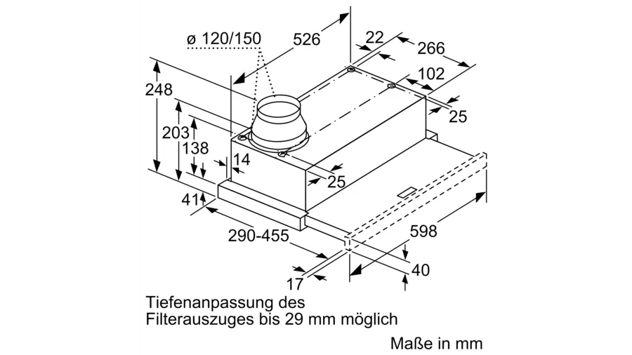 Constructa CD30677, Flachschirmhaube